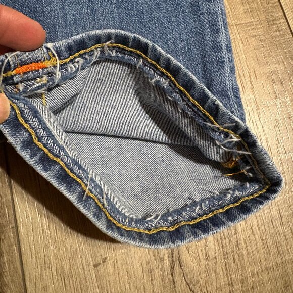 True Religion Men’s Geno Relaxed Slim Jeans Size 38x30 No Flap - Picture 14 of 14